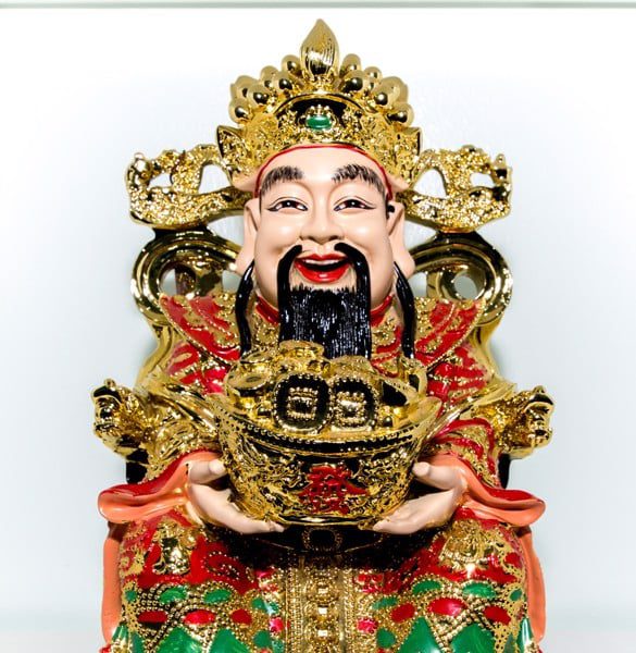 xi mạ nhựa tượng thần tài