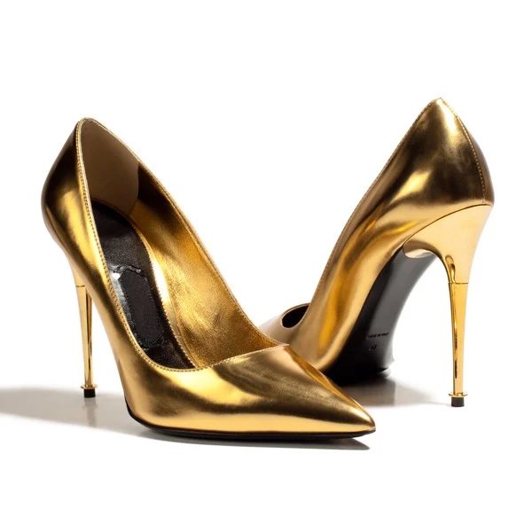 xi mạ vàng gót giày