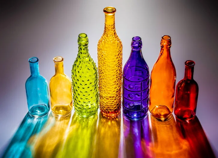 thiết bị sơn chai thủy tinh hiện đại