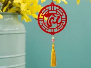 Dây treo trang trí tết hình chữ tài