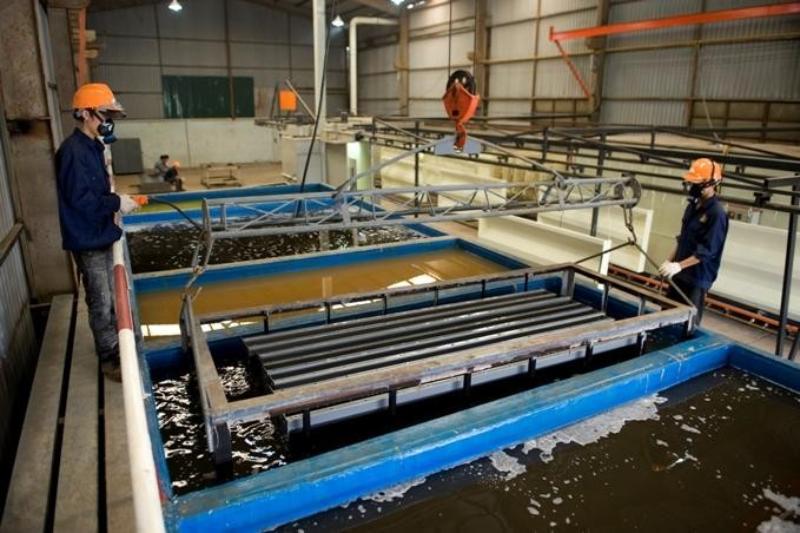 xi mạ kẽm điện phân