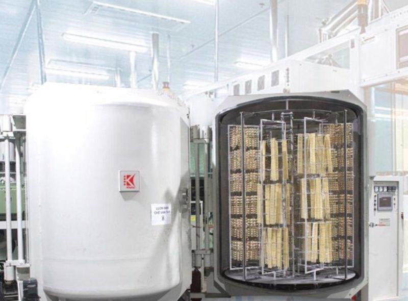 xi mạ chân không