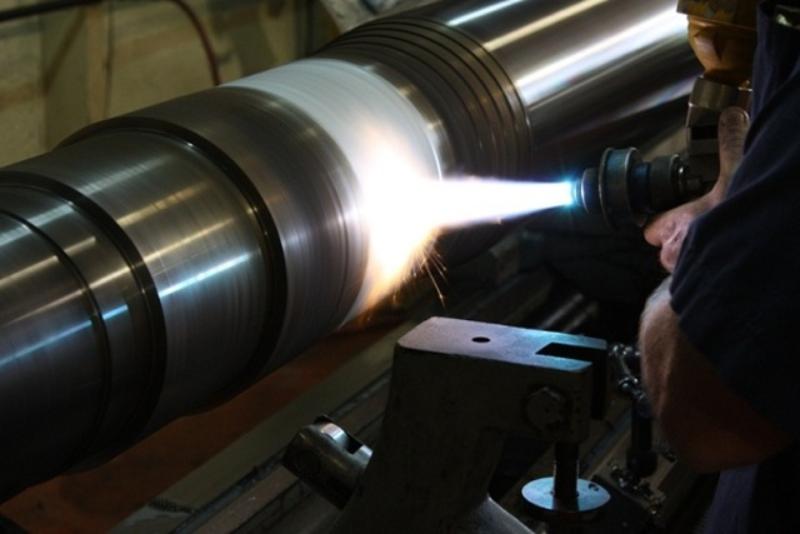 Mạ phun Plasma được sơn ở nhiệt độ cao