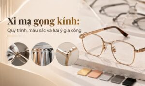 Xi mạ gọng kính