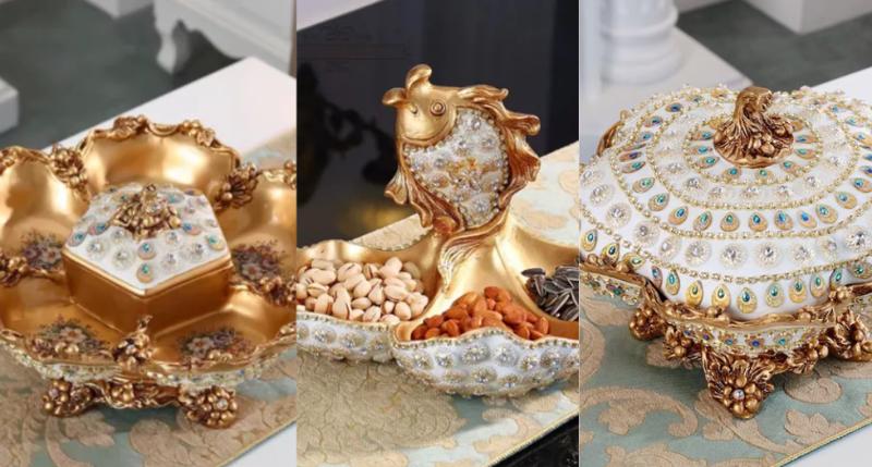 Tính ưu việt của khay đựng mứt được gia công xi mạ