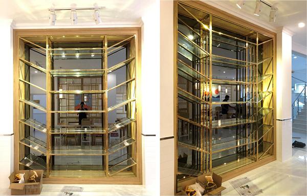 Nội thất inox được xi mạ