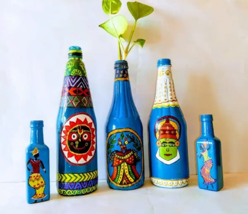 Kỹ thuật tạo độ bóng sơn chai thủy tinh