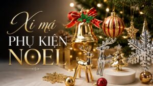 xi mạ phụ kiện Noel