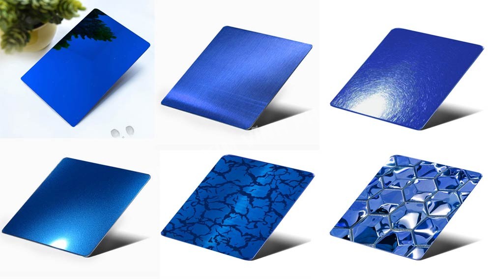 Mạ màu xanh dương mang đến khác biệt