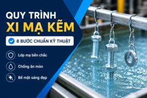 Quy trình xi mạ kẽm